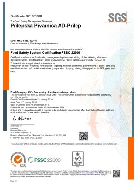 prilepska-pivarnica-fssc Nov 2026